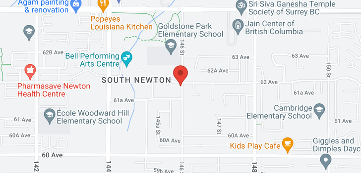 map of 6189 146A STREET